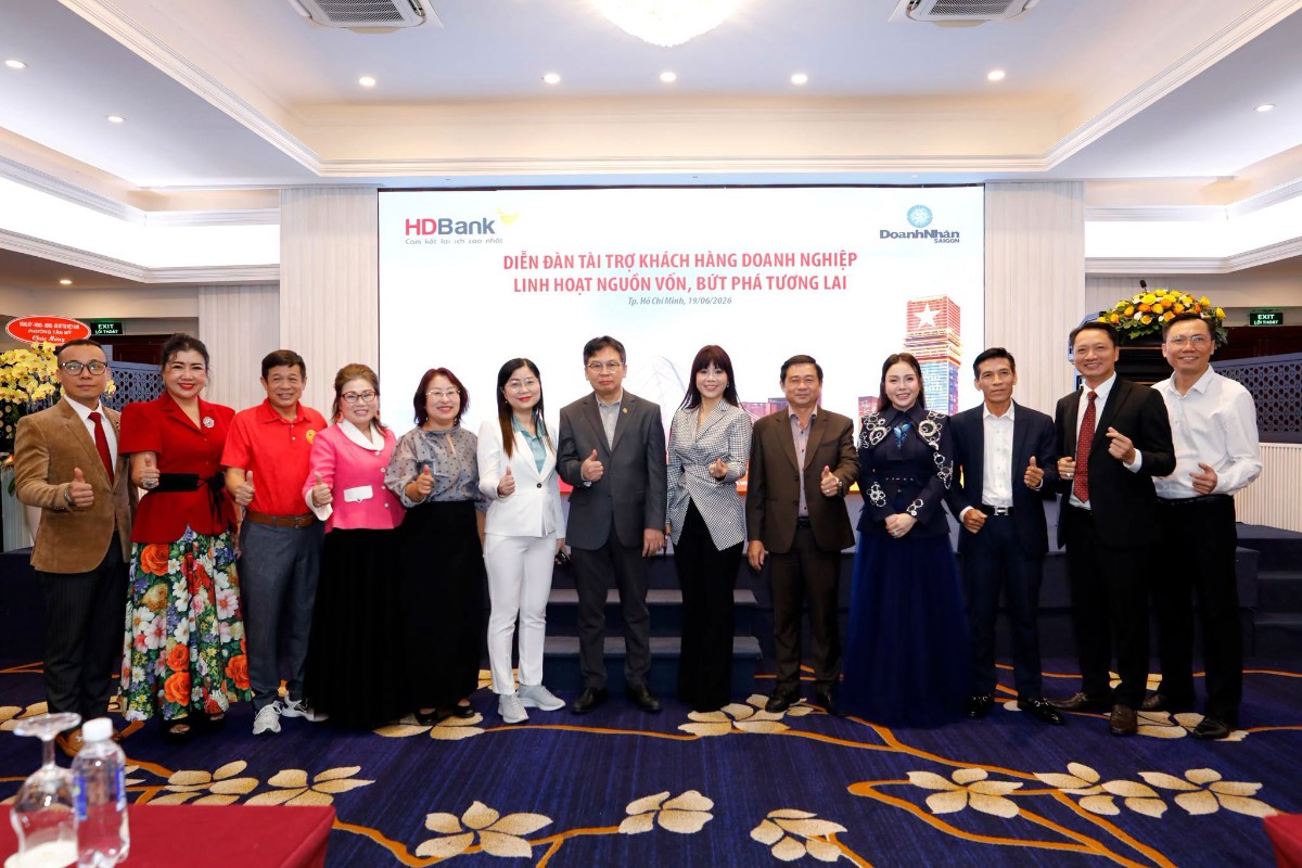 Hội Doanh nhân Sài Gòn phối hợp với HD Bank tổ chức thành công chương trình "SME Growth & Capital Access 2026 - Business Finance Networking" Hội Doanh nhân Sài Gòn phối hợp với HD Bank tổ chức thành công chương trình "SME Growth & Capital Access 2026 - Business Finance Networking"