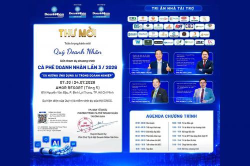 Cà Phê Doanh Nhân Kết Nối Giao Thương Tháng 8